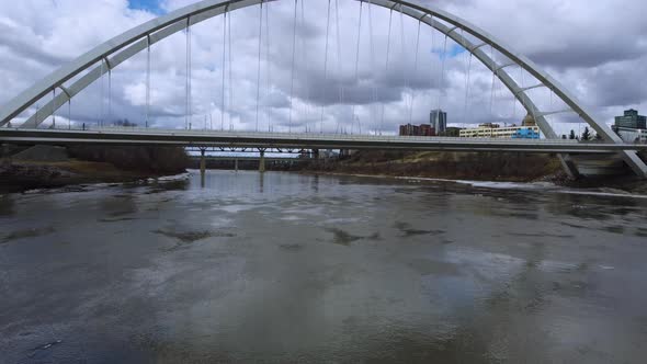 Dolly Under Walterdale Bridge Edmonton.mov alt