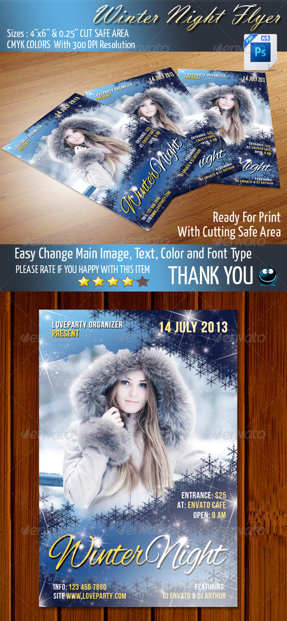 Winter Night Party - Clubs & Parties Events
