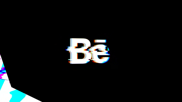 Fast Glitch Logo Logo Stings template preview