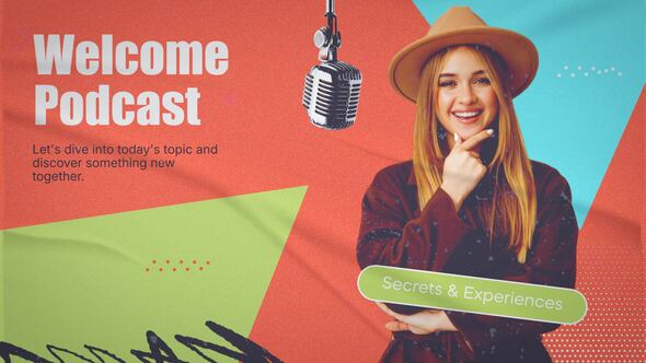 Creative Podcast Promo Openers template preview