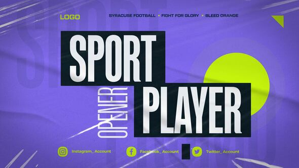 Fitness Promo (Mogrt) Premiere Pro template preview