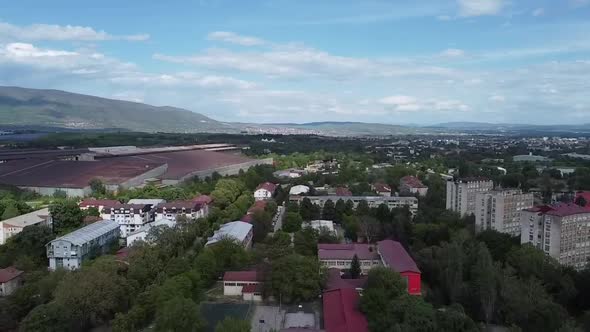 Avtokomanda with Zelezara - iron processing plant