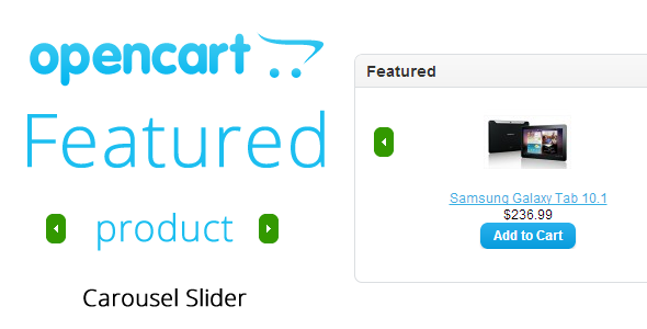 Opencart : Featured - CodeCanyon 5218926