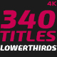 Motion Titles and Lowerthirds - VideoHive Item for Sale
