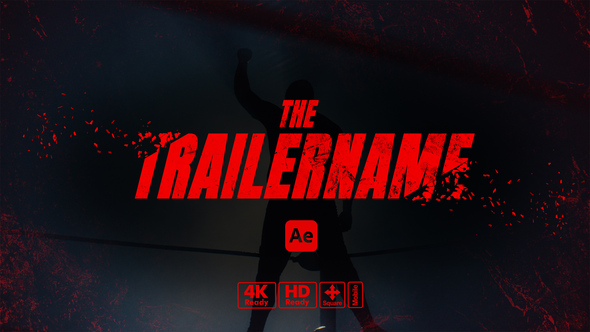 Trailer Titles Explode Openers template preview