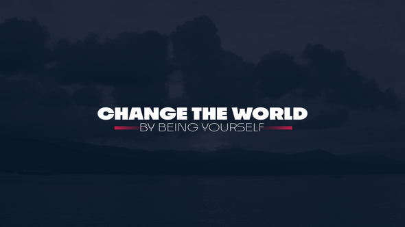 Minimal Titles Titles template preview