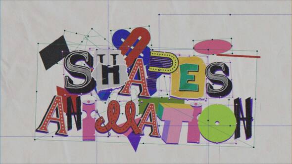 Shapes Animation Elements template preview