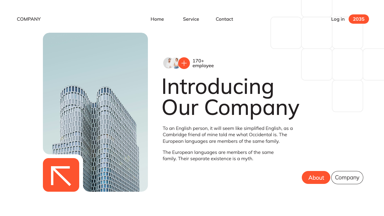 White Orange Modern Business Plan Presentation, Presentation Templates