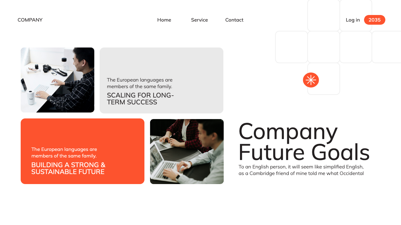 White Orange Modern Business Plan Presentation, Presentation Templates