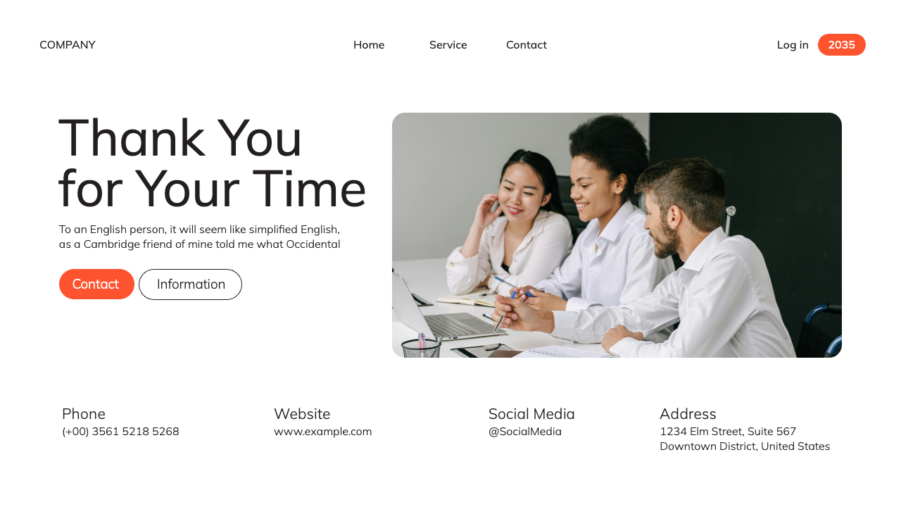 White Orange Modern Business Plan Presentation, Presentation Templates