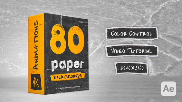 Paper Backgrounds Pack Elements template preview