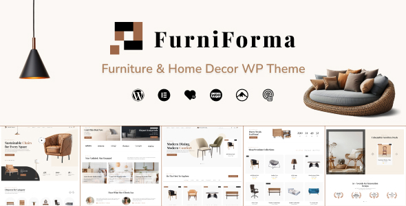 FurniForma – Furniture Store WordPress Theme Nulled