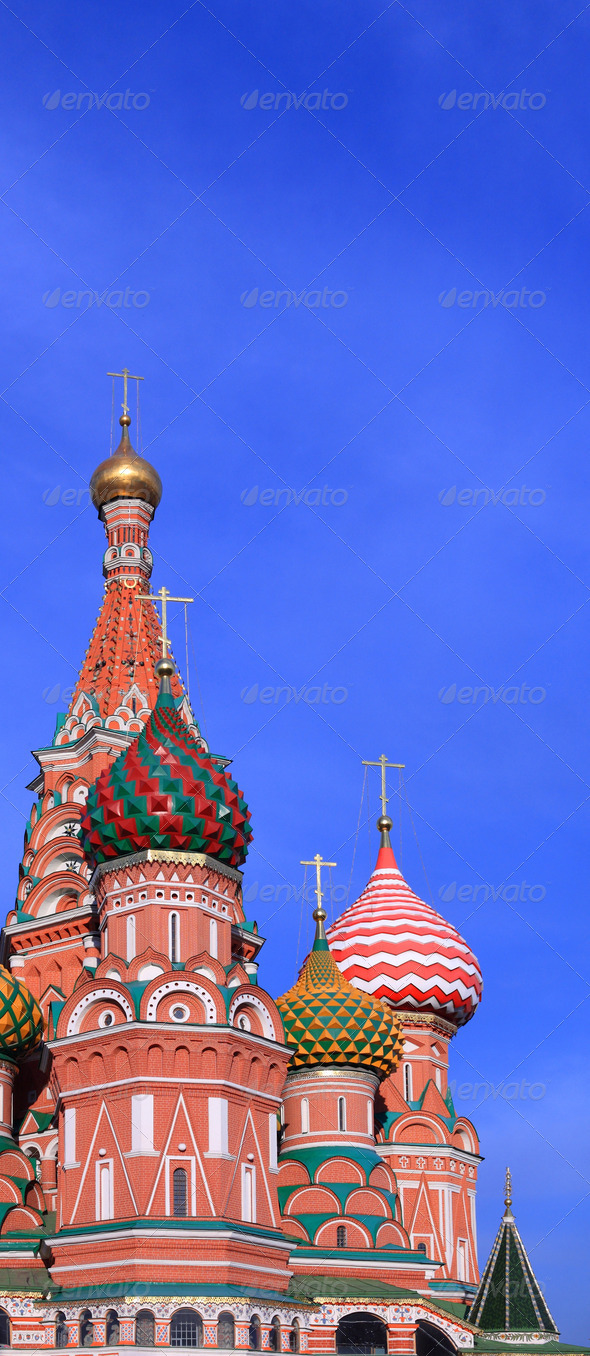 Blessed Basil Cathedral at Day