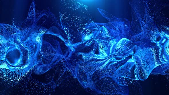 Blue Particles alt