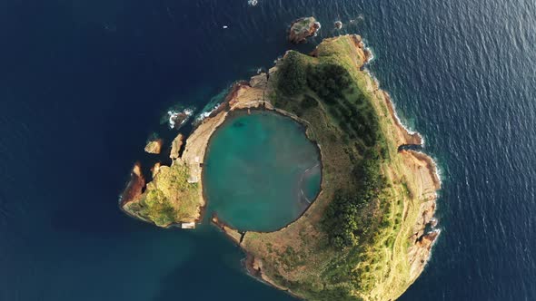 Vila Franca Do Campo Sao Miguel Island Azores Portugal Europe alt