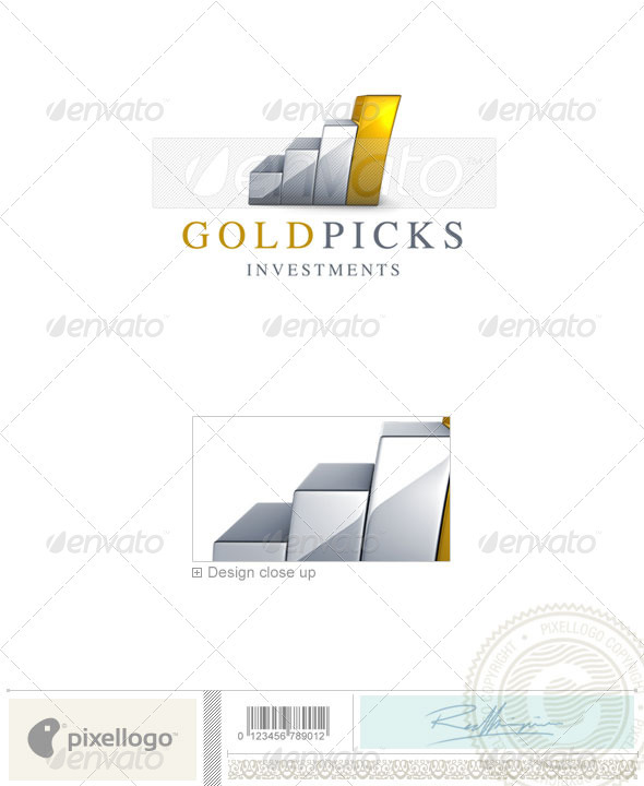 Business Logo 3D-750 - 3d Abstract