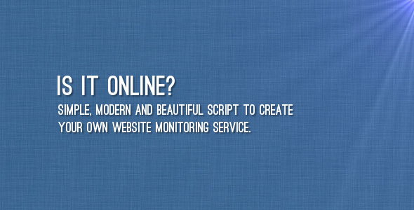 Is It Online - CodeCanyon 5232123