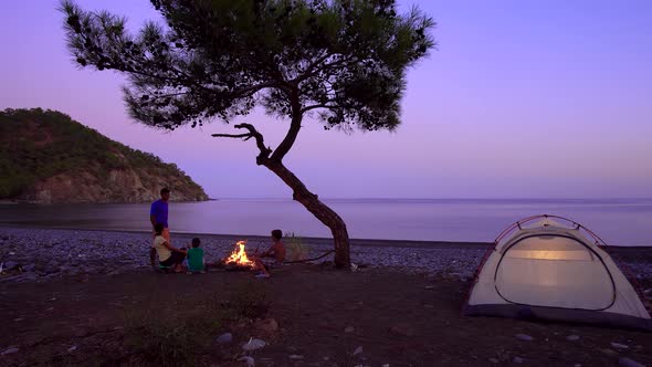 Tourist Camp on the Mediterranean alt