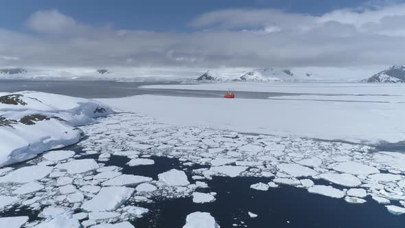 Antarctica Ocean Expedition Icebreaker Boat Aerial alt