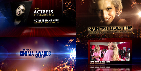 Cinema Awards Package - VideoHive 5180444