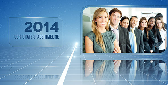 Corporate Space Timeline - VideoHive 5236730