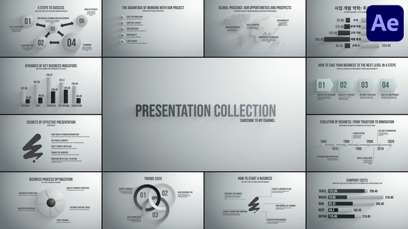 Presentation Collection for After Effects Openers template preview