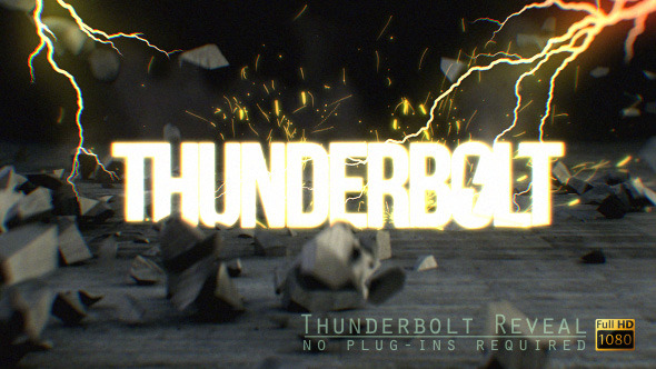 Thunderbolt Reveal - VideoHive 5209563