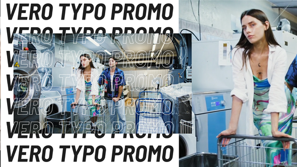 Vero - Typo Promo Openers template preview
