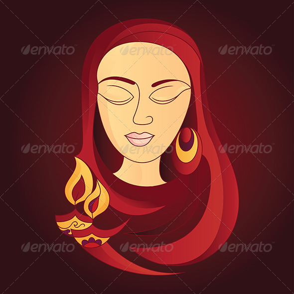 Traditional Indian Decoration Style - Seasons/Holidays Conceptual