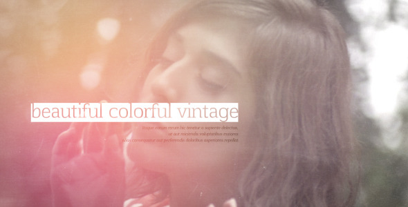 Colorful Vintage - VideoHive 5200067