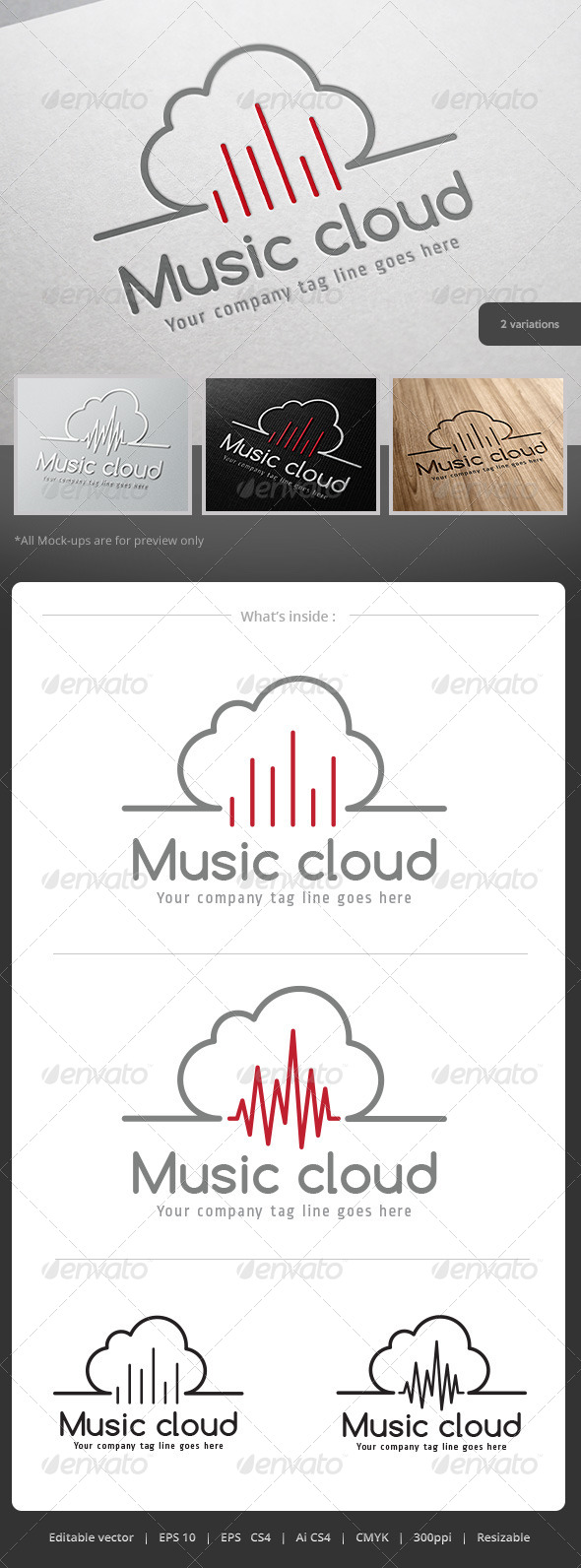 Music Cloud Logo