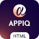 APPIQ - Mobile App Landing Page Responsive HTML Template