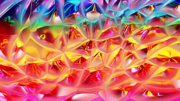 Beautiful Iridescent Wavy Surface of Liquid with Pattern alt