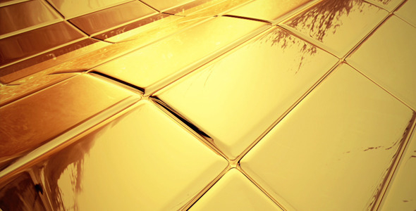 Golden Bars Background 