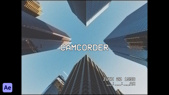 Camcorder Elements template preview