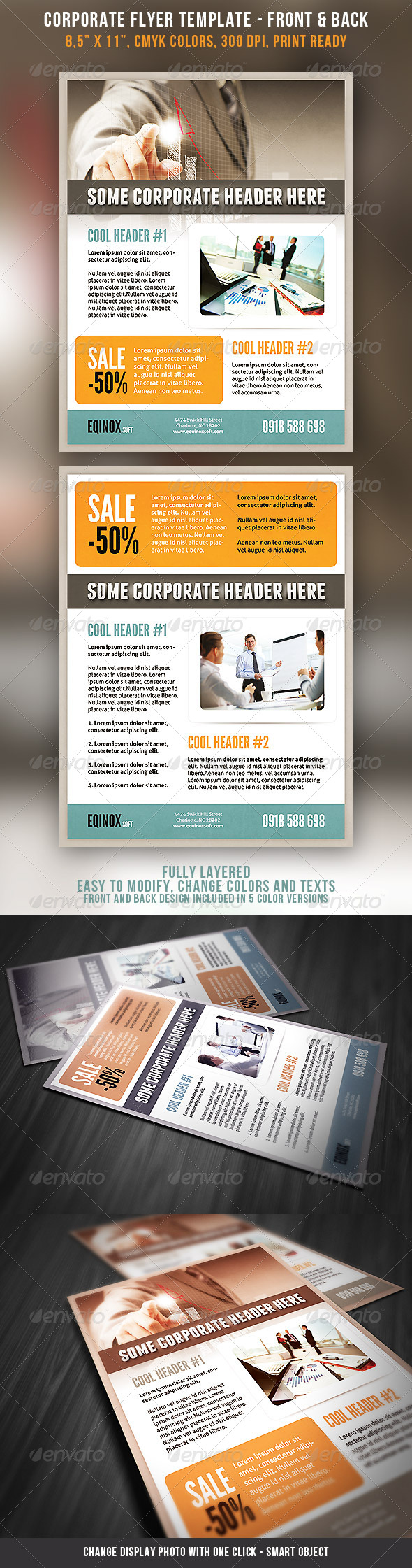 Corporate Flyer Template - Corporate Flyers