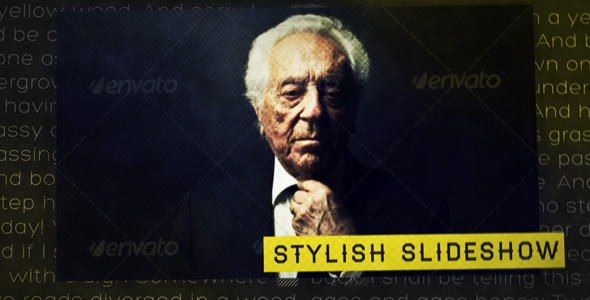 Stylish Slideshow - VideoHive 5260863