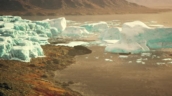 Global Warming Effect on Glacier Melting in Norway alt