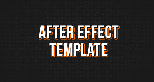 After Effect Template
