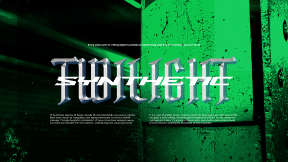 Gothic Titles Titles template preview