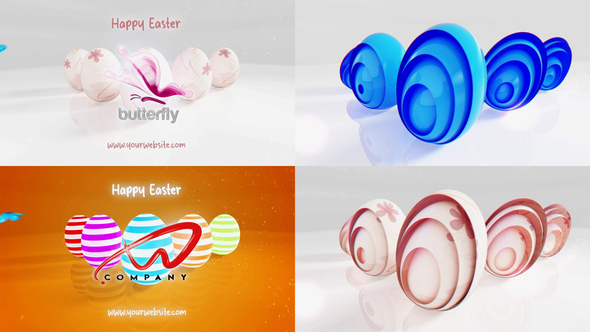 Magical Decoration Eggs Openers template preview