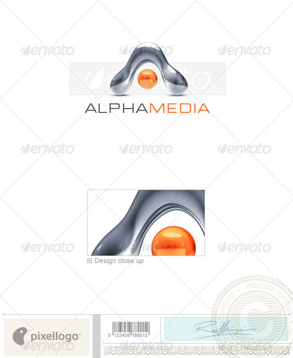 Media Logo 3D-751 - 3d Abstract