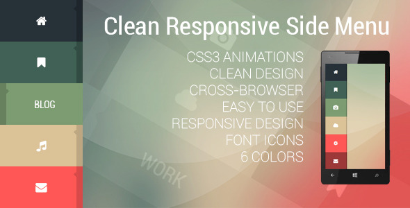 Clean Responsive Side - CodeCanyon 5266366