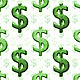 Dollar Sign Background Pattern