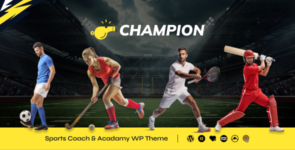 Champion – Sports Club WordPress Theme Nulled