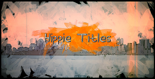Retro Hippie Titles - VideoHive 5249655