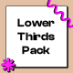 Lower Thirds Pack - VideoHive Item for Sale