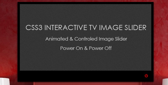 CSS3 Interactive TV - CodeCanyon 5281446