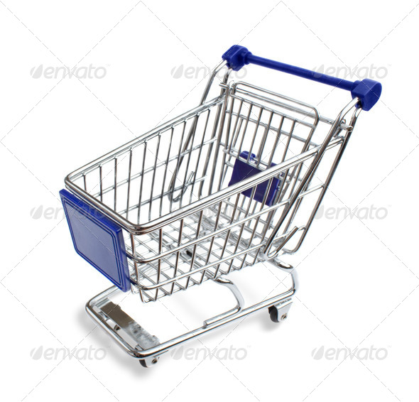 Shopping cart - Stock Photo - Images