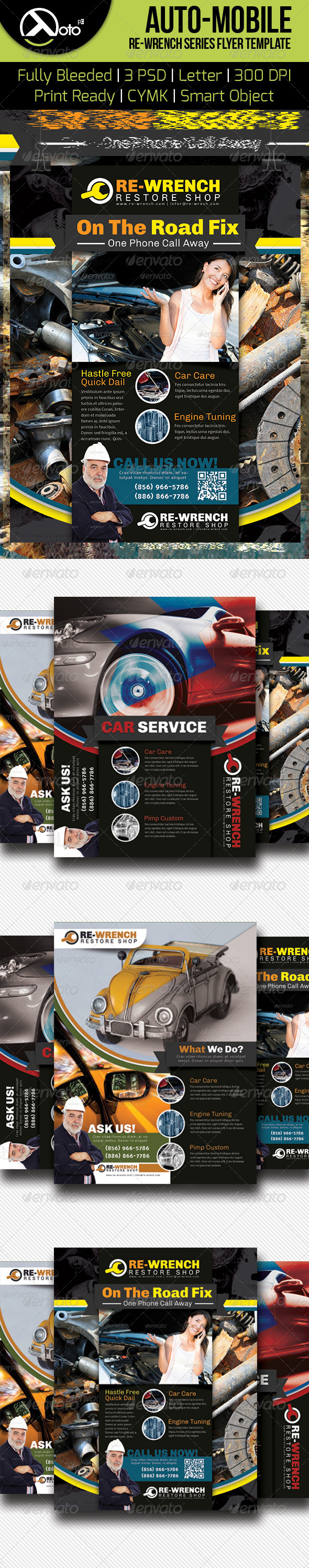 Auto-Mobile Flyers - Commerce Flyers
